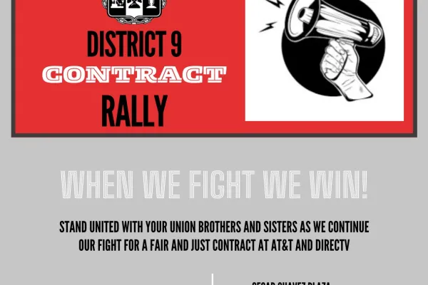 Contract Rally, March 30 - NoCal