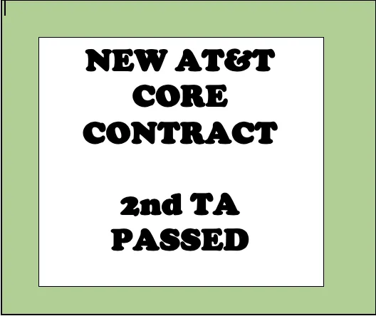 ATT CORE CONTRACT PASSED